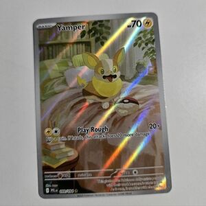 Yamper Holographic Pokémon Card